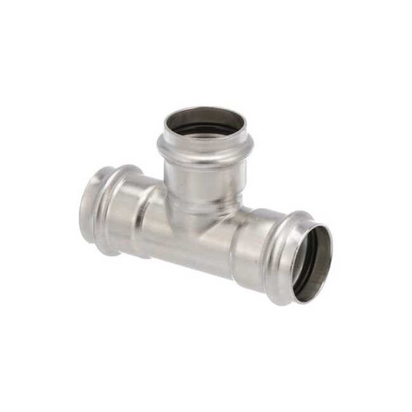 Viega Tee,SS,Press-fit11/2",11/2",11/2" 80600