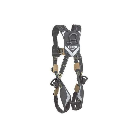 ExoFit NEX(TM) Arc Flash Full Body Harness, XL, 420 lb., Quick-Connect Chest/