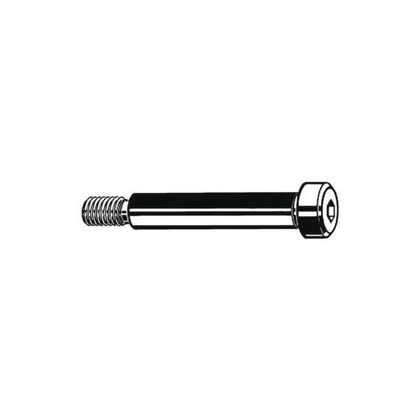 Shoulder Screw, M16 Thr Sz, 22 mm Thr Lg, 35 mm Shoulder Lg, Alloy Steel, 5 PK