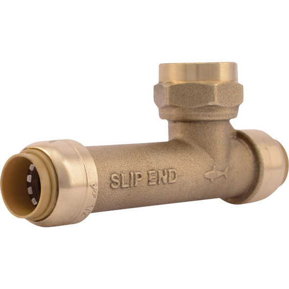SHARKBITE 1/2" Ptc X Expn Slip Tee U3482LFA