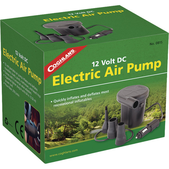 Coghlans 12V DC Electric Air Pump 0815