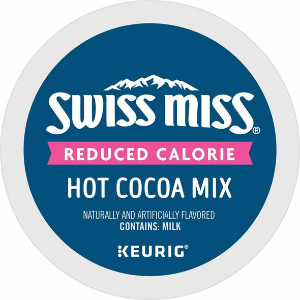 Swiss Miss&reg; K-Cup Reduced Calorie Hot Cocoa - Powder - Hot Cocoa - 22 / Box