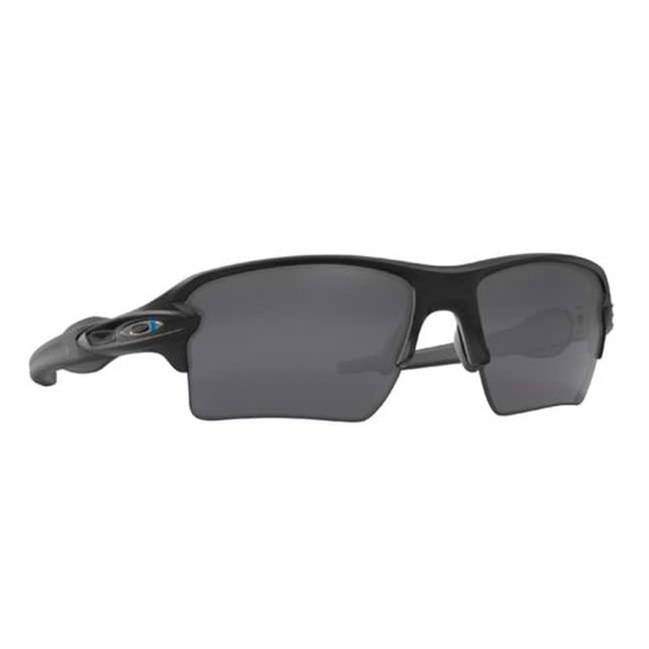 Flak 2.0 XL, Safety Glasses, Anti-Scratch, Black Lens, Black Frame, Half-Frame