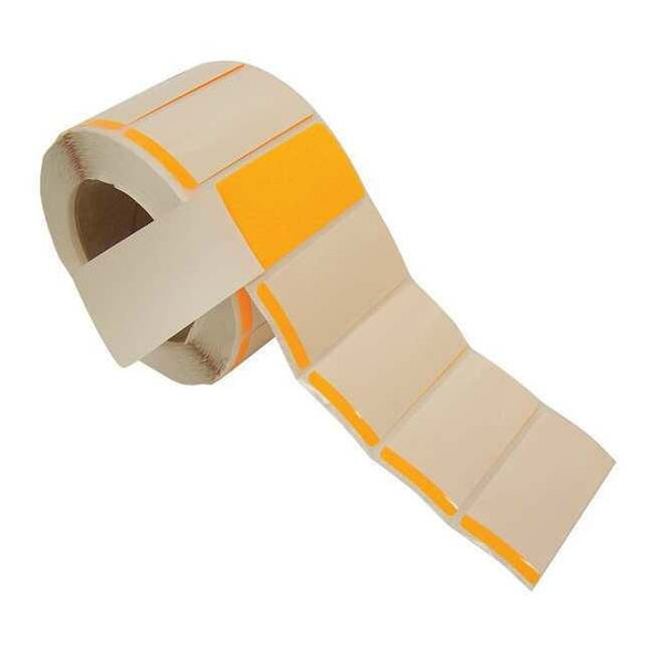 Badger Tag & Label Self Laminating Label,1-1/2x3 In.,PK500 6995OR