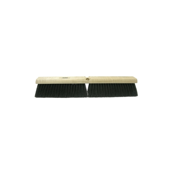 Tampico Medium Sweep Brushes, 36 in Hardwood Block, 3 in Trim