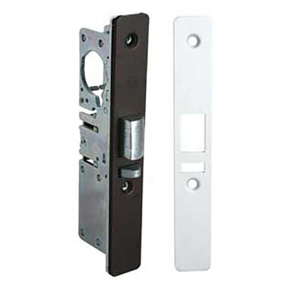 Pro Line 31/32 Storefront Deadlatch Mortise Lock Non-Handed Aluminum & Duranodic