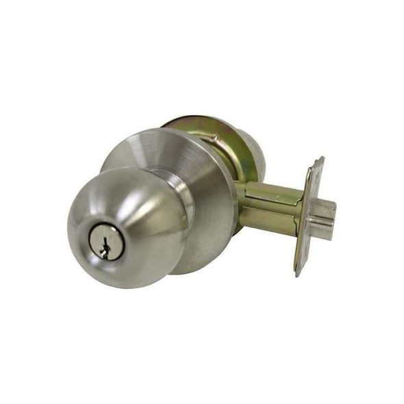 Tell Door Knob Lockset,1 3/8-1 3/4" Thick K2053-8-32D