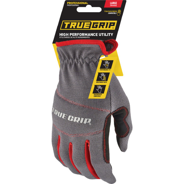 Ture Grip Men's Large High-Performance Work Gloves 90082-23