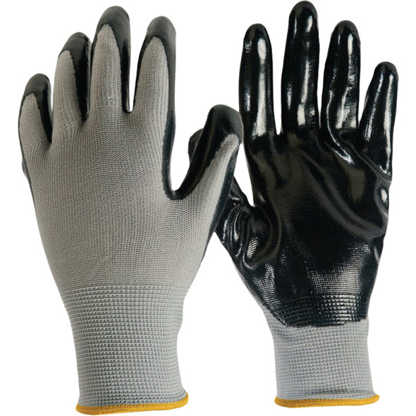 True Grip Men's Medium Nitrile Palm Extra Grip Glove 9106-26