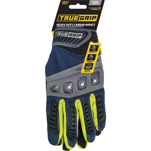 True Grip Men's XL Heavy-Duty Work Gloves 98748-23