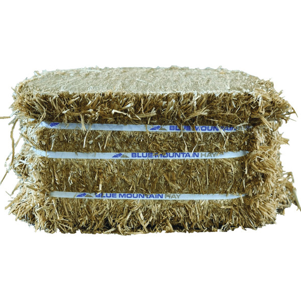 Blue Mountain Hay 50 Lb. Compressed Wheat Straw Bale UWS-50LB