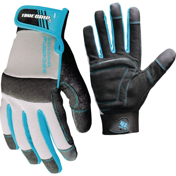 True Grip Women's Large General Purpose Work Gloves 90011-23