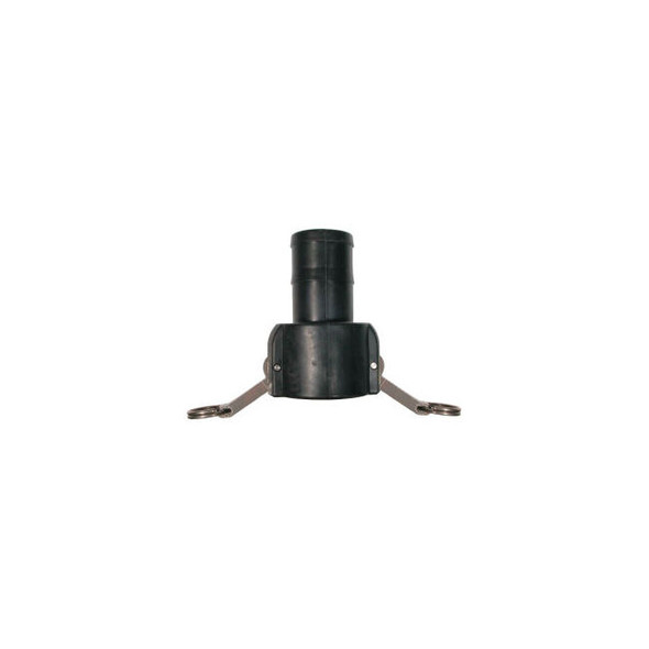 1"" Polypropylene Camlock Fitting - Male Barb x Female Coupler Thread