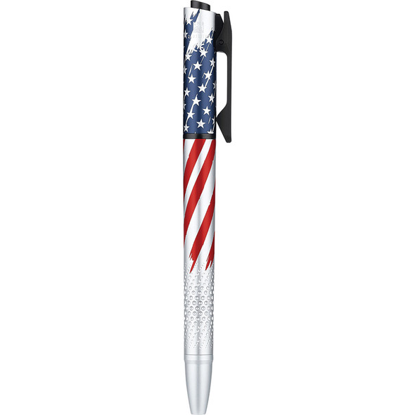 4-in-1 penlight with white/red light, green laser, USB-C charging, and smooth writing grip. OLOPEN3SS