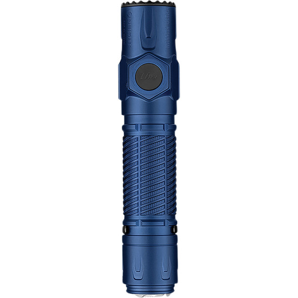 Durable 2,500-lumen tactical flashlight with long runtime and dual-mode operation. OLWARRIORUTNB