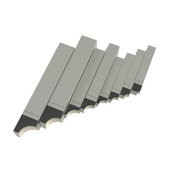Micro 100 Tool Bit Set, RAD,1/16-1/2,16ths,8 Pc RAD-23