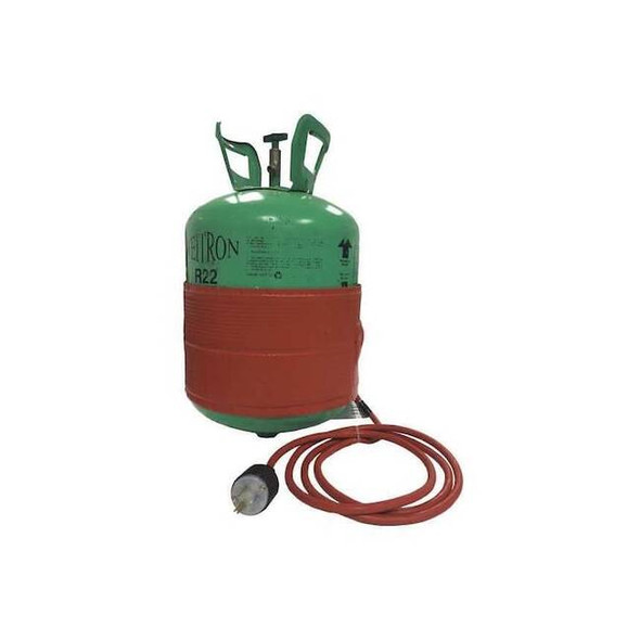 Refrigerant Jug Warmer, 240V, 200W, 30/50/125lb Cylinders, NEMA 6-15