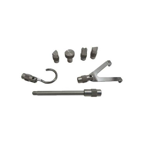 Shimpo Standard Adapter Set,Alum,M6 Thread FG-M6ADP-AL
