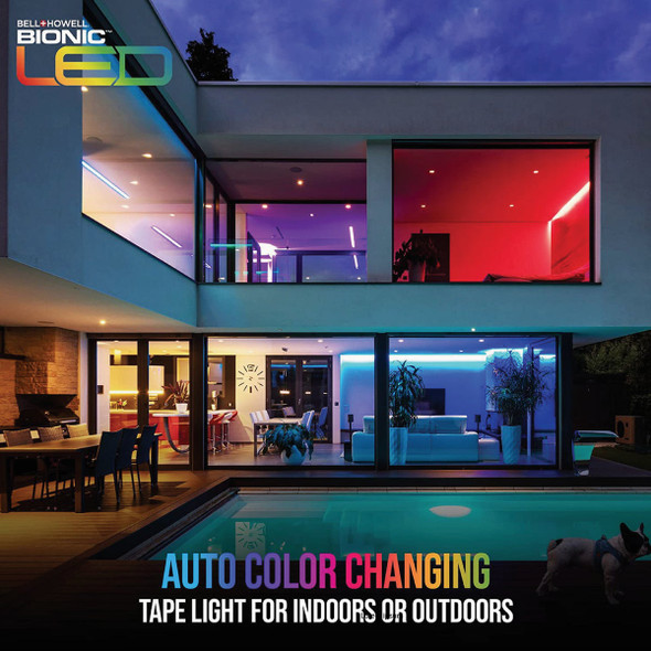 Bell+Howell 12 Ft. Bionic LED Color Changing Tape Light 8201 626267