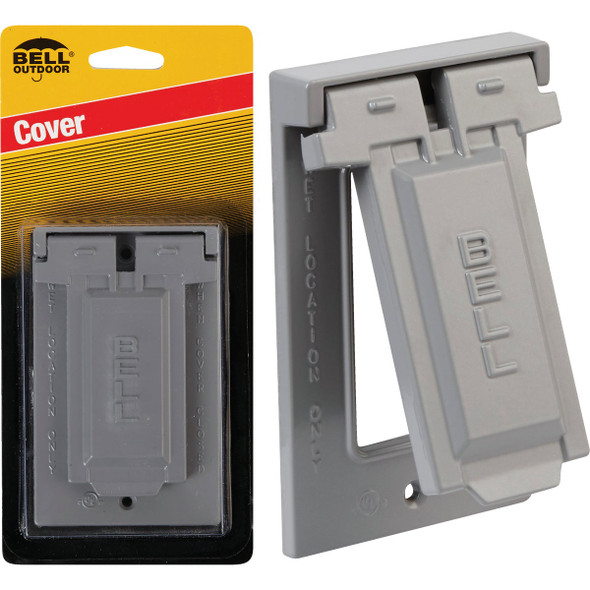 Bell 1g Gr Wp Vert Gfci Cover 5103-5