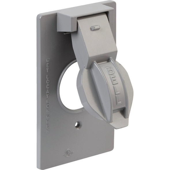 Bell Gray Wp Recptcle Cover 5155-0