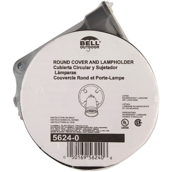 Bell Wp Rd Cvr & Lampholder 5624-0 502764