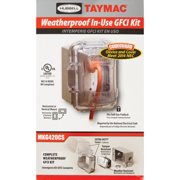 TayMac Cl Wp In-Use Cvr Kit MKG420CS 502807