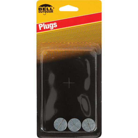 Bell 1-2 In. Gray Closure Plug (3-Pack) 5269-5 502456