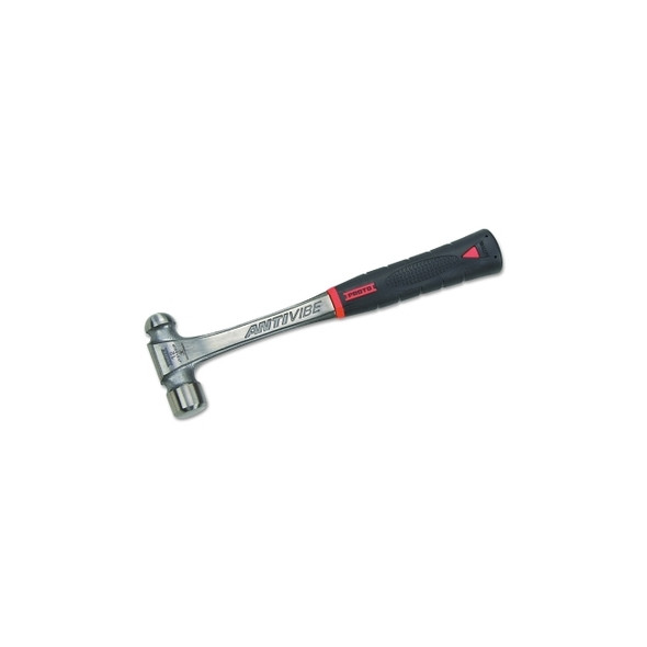 Anti-Vibe Ball Pein Hammers, Straight Handle, 12 1/8 in, Steel