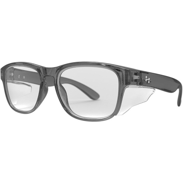 Hyspecs ICON - CLEAR UV400 LENS - Iron Grey SF02L1S101