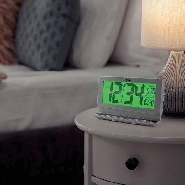 La Crosse Technology 2 In. Equity LCD Battery Operated Alarm Clock 30041 604357