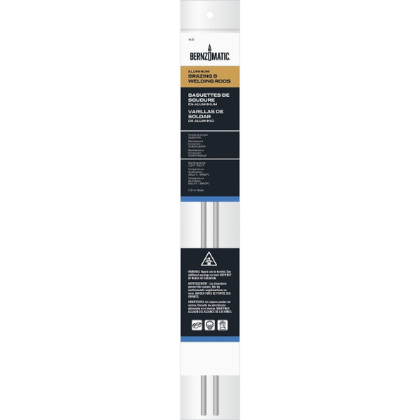 AL3 Bernzomatic Aluminum Welding and Brazing Rod (2-Pack)