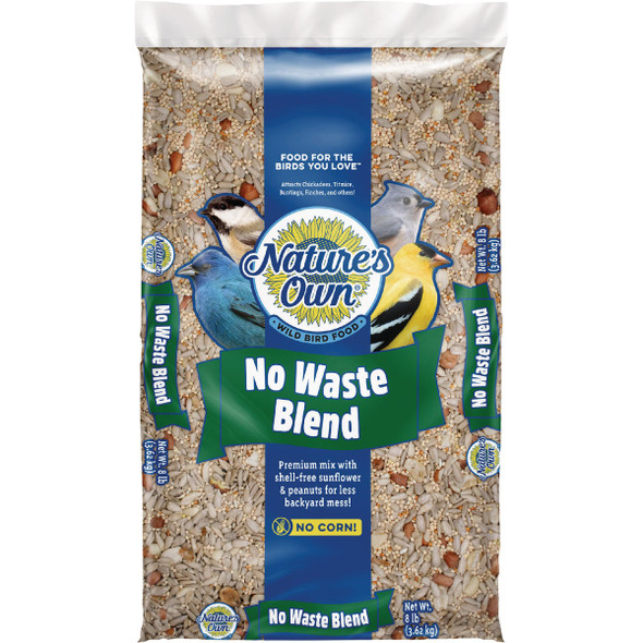 Nature's Own 8 Lb. No Waste Blend Bird Seed 15292