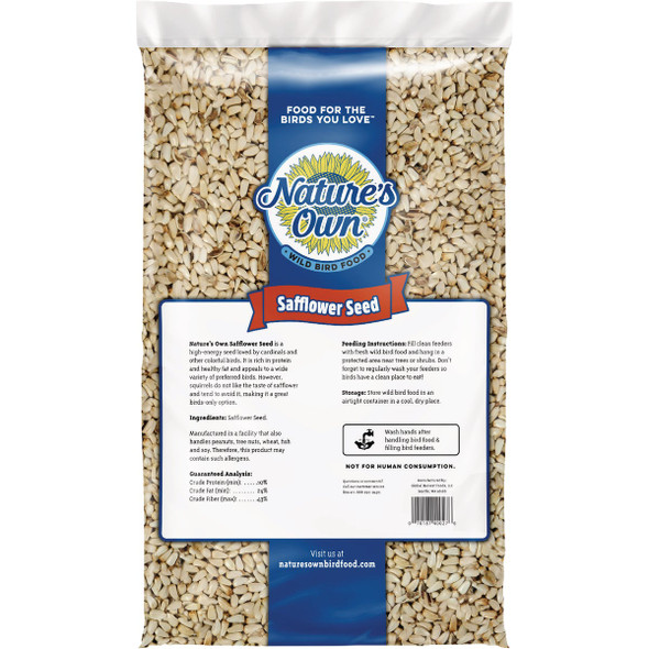 Nature's Own 8 Lb. Safflower Bird Seed 15303 865292