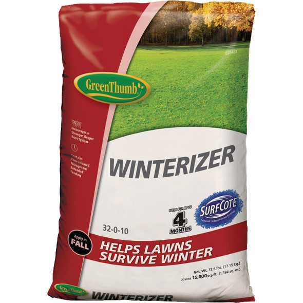 Green Thumb 37.8 Lb. 15,000 Sq. Ft. 32-0-10 Winterizer GT58106