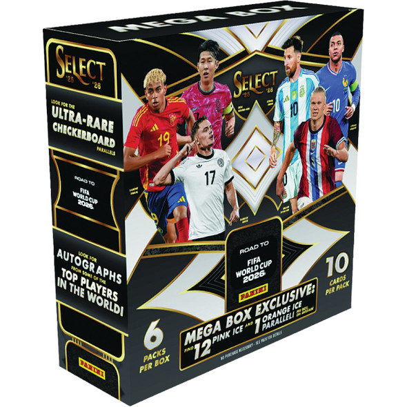 Panini 2025/26 Select Road to World Cup Mega Blaster Box 2-19684-20