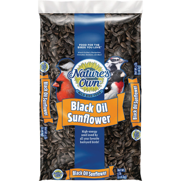 Nature's Own 5 Lb. Black Oil Sunflower Seed 15293
