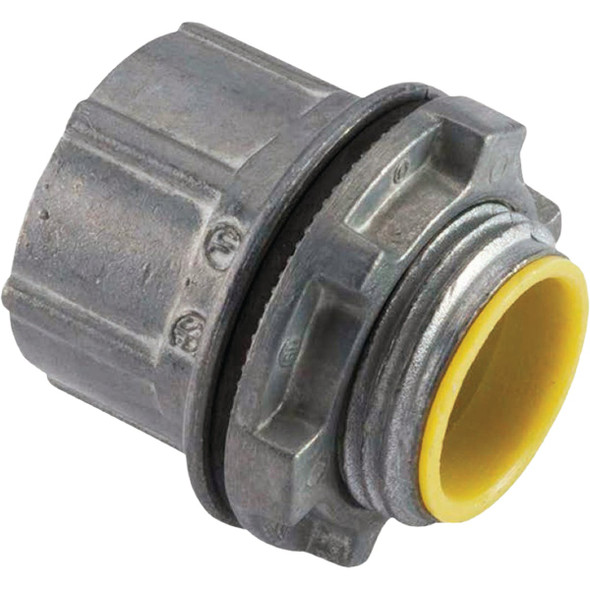 Halex 2 In. Zinc Indoor/Outdoor Watertight Conduit Hub 16320