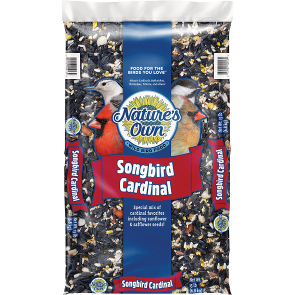 Nature's Own 15 Lb. Songbird Cardinal Bird Seed 15289