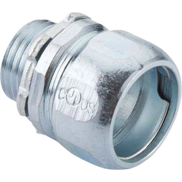 Halex 3/4 In. Indoor Rigid Compression Connector (2-Pack) 26352