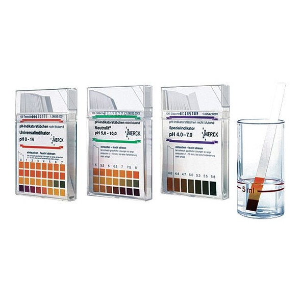 Emd pH Test Strips,2.5 to 4.5 pH,PK100 EMD 1.09541.0001