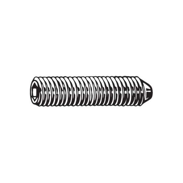 Manufacturer Varies Socket Set Screw, Cone, 5/16-18x5/8, PK100 U07800.031.0062