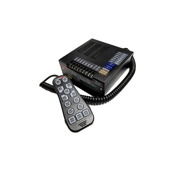 Code 3 Automotive Siren System, 200W, 12V DC, Black 3599L5