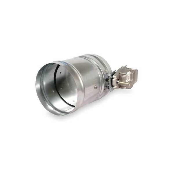 Dayton Round Smoke Damper,24V,8-1/4 In. D 3HGH3