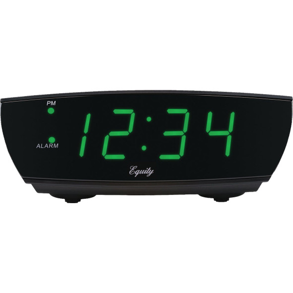 La Crosse Technology Equity 0.9 Green LED Alarm Clock 75902