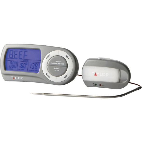 Taylor Digital Probe Cooking Kitchen Thermometer with Remote 1479