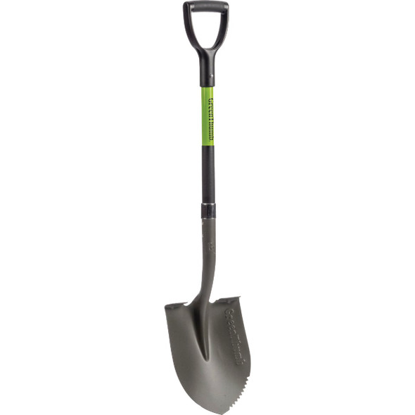 Green Thumb Fiberglass D-Handle Round Point Shovel GT-RPS010