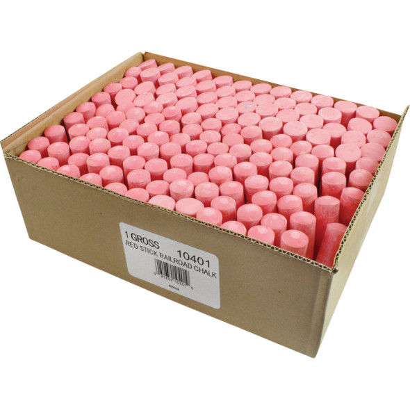C.H. Hanson Red Railroad Chalk (144-Pack) 10401 377314