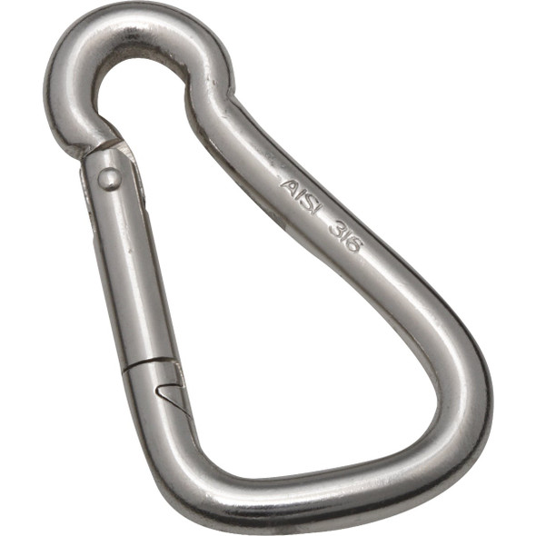 National Hardware 2-3/8 In. Stainless Steel Interlocking Spring Snaps N262-394