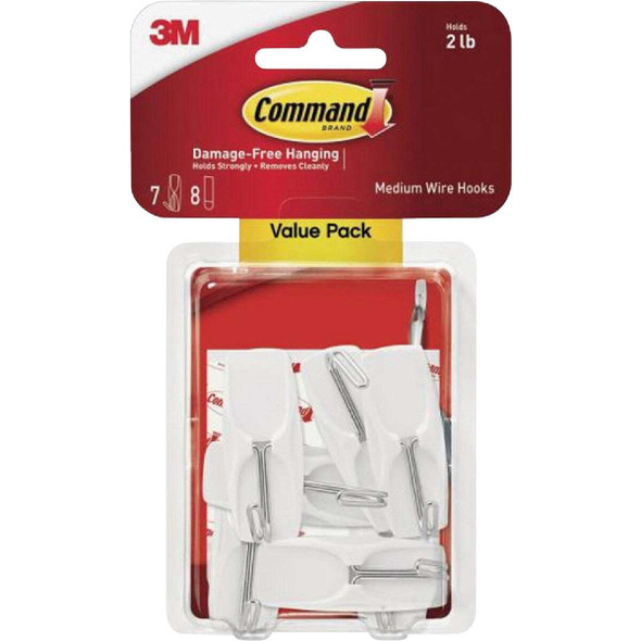 Command Medium Wire Toggle Hook (7-Pack) 17065-7ES